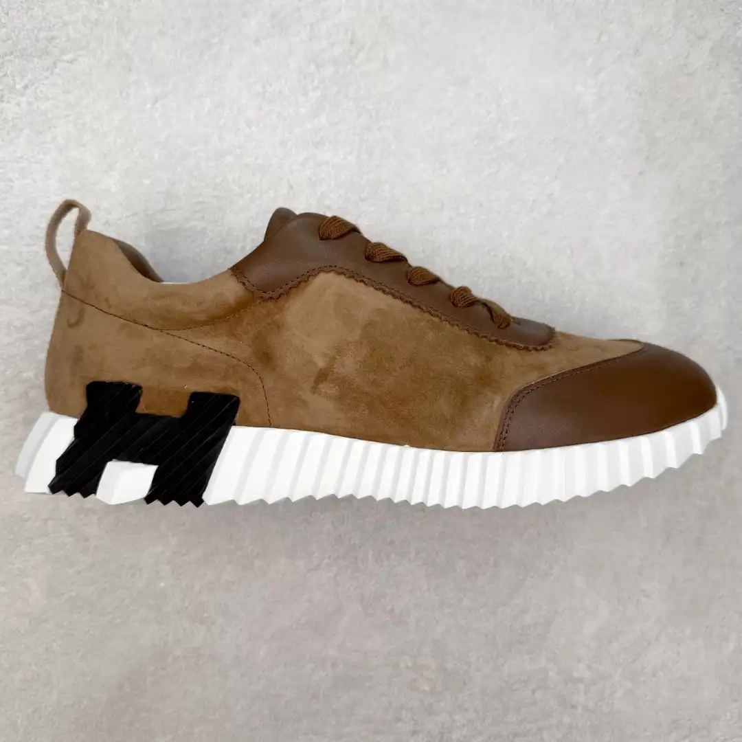 Hermes Men's Bouncing Sneaker in Technical Mesh