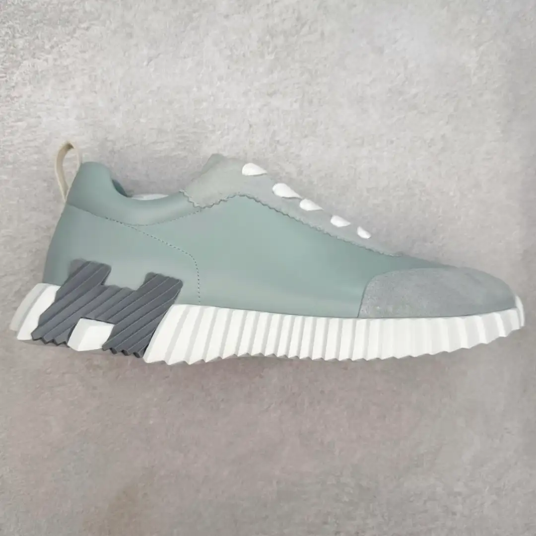 Hermes Men's Bouncing Sneaker in Technical Mesh