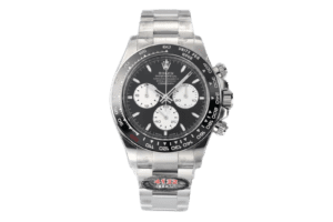 Rolex Daytona 4132 black dial ceramic bezel stainless steel chronograph watch