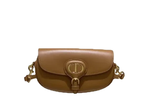 Dior 30 Montaigne Mini bag brown leather with gold-tone hardware