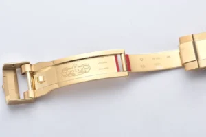 Rolex watch clasp gold stainless steel Geneva Swiss made with hallmark engravings