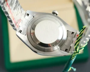 Rolex Oyster Perpetual stainless steel case solid case back luxury wristwatch