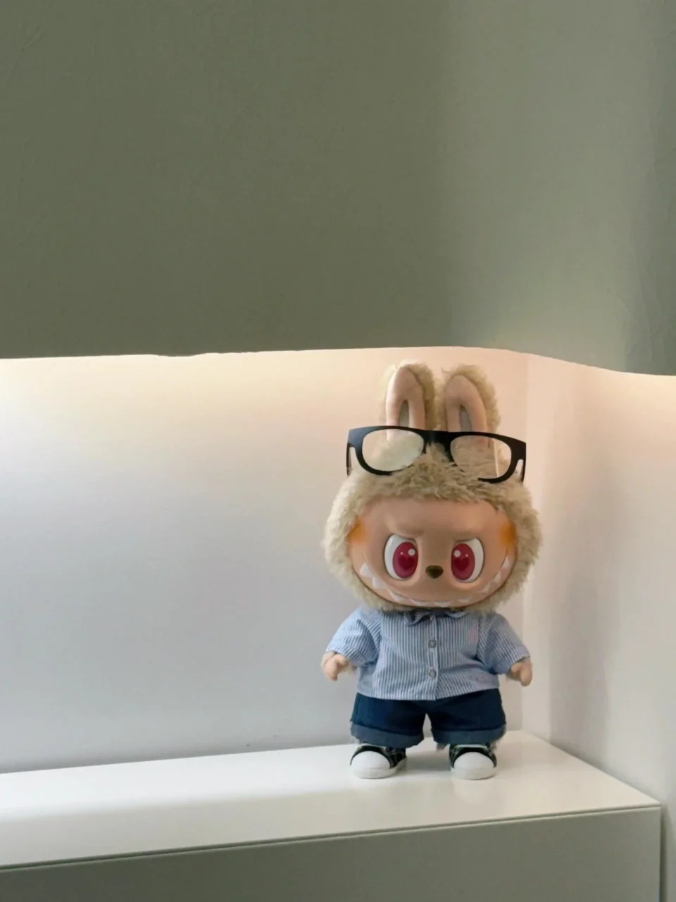 Repsgoat Eyewear black plastic glasses with rectangular frames