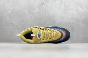 Nike Air Max 1/97 Sean Wotherspoon multicolor corduroy sneakers with layered textile upper