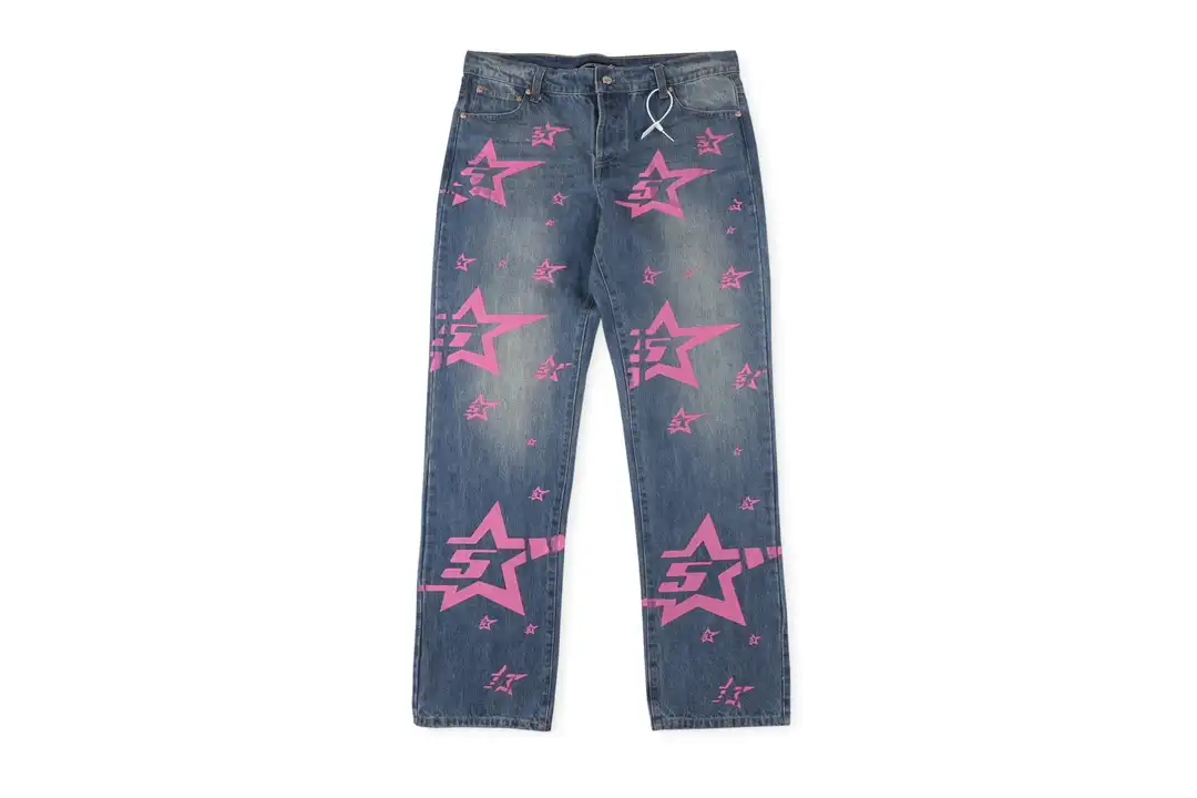 Sp5der Denim Pants