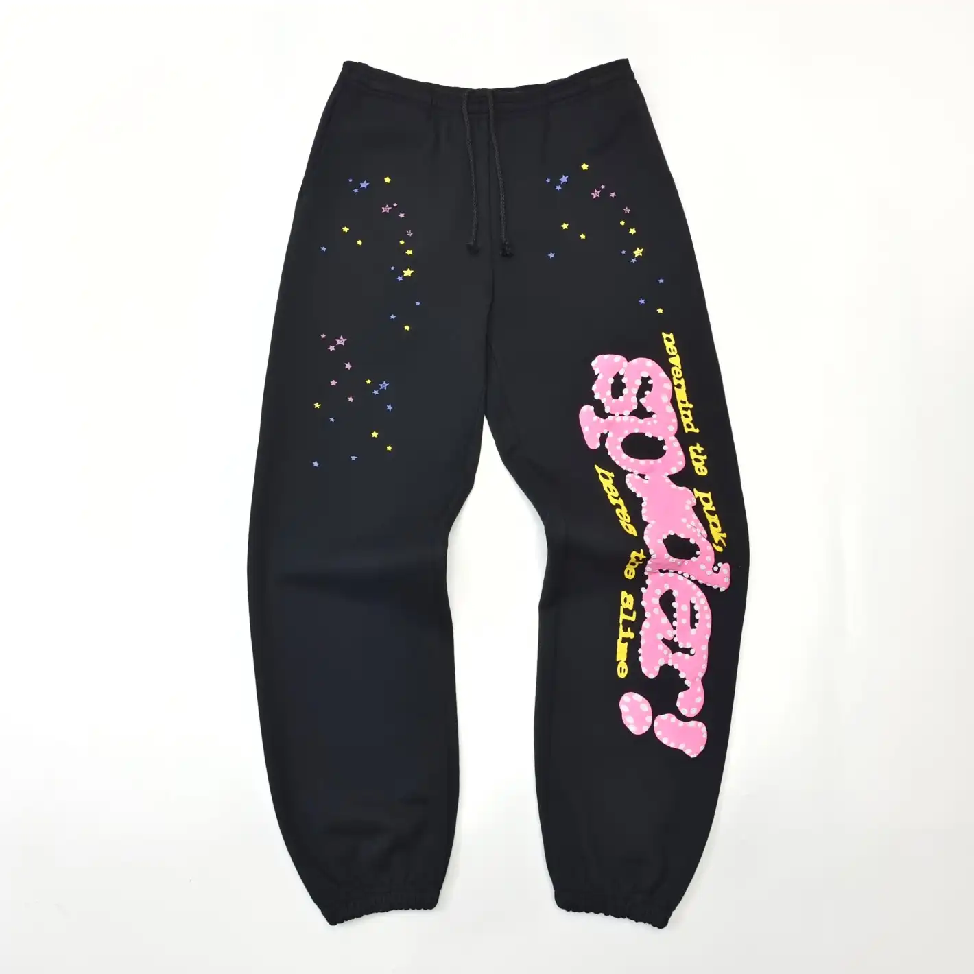 Sp5der black V2 sweatpants