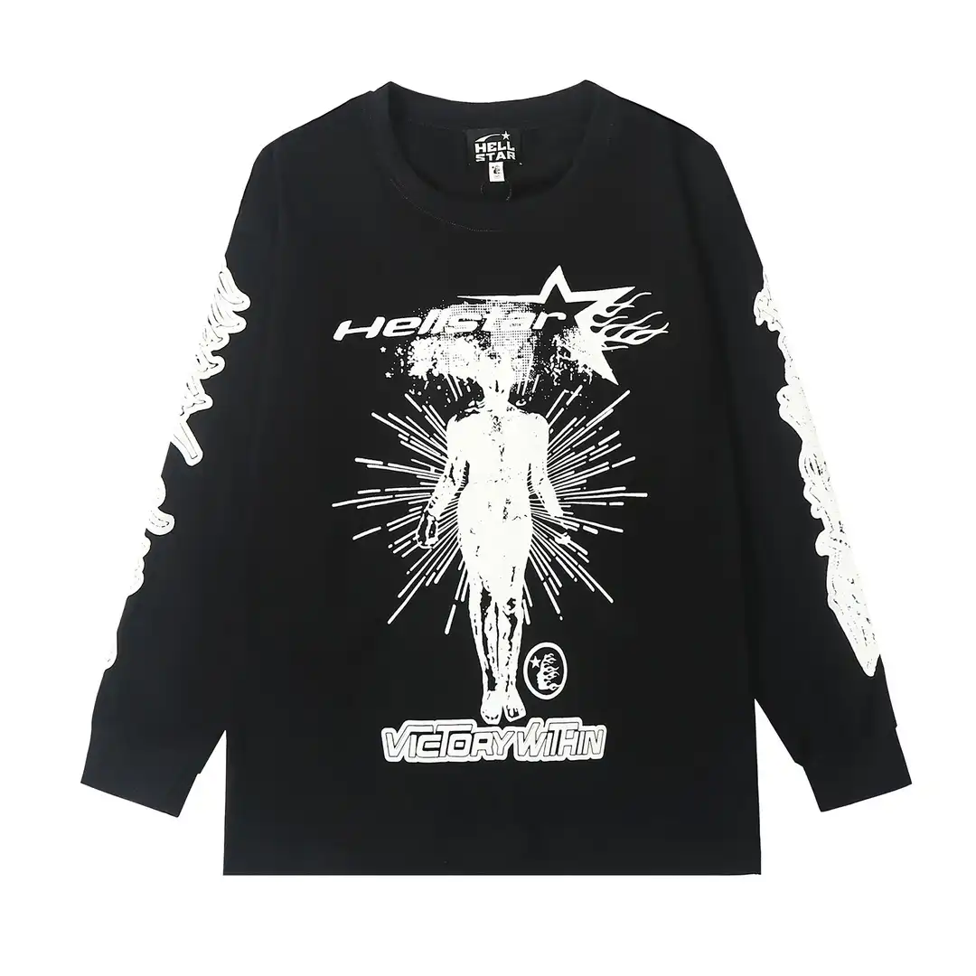 Hellstar White Long Sleeves