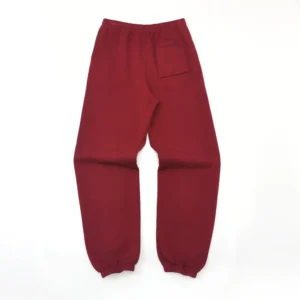 Repsgoat sweatpants model unknown burgundy cotton elastic cuffs casual pants