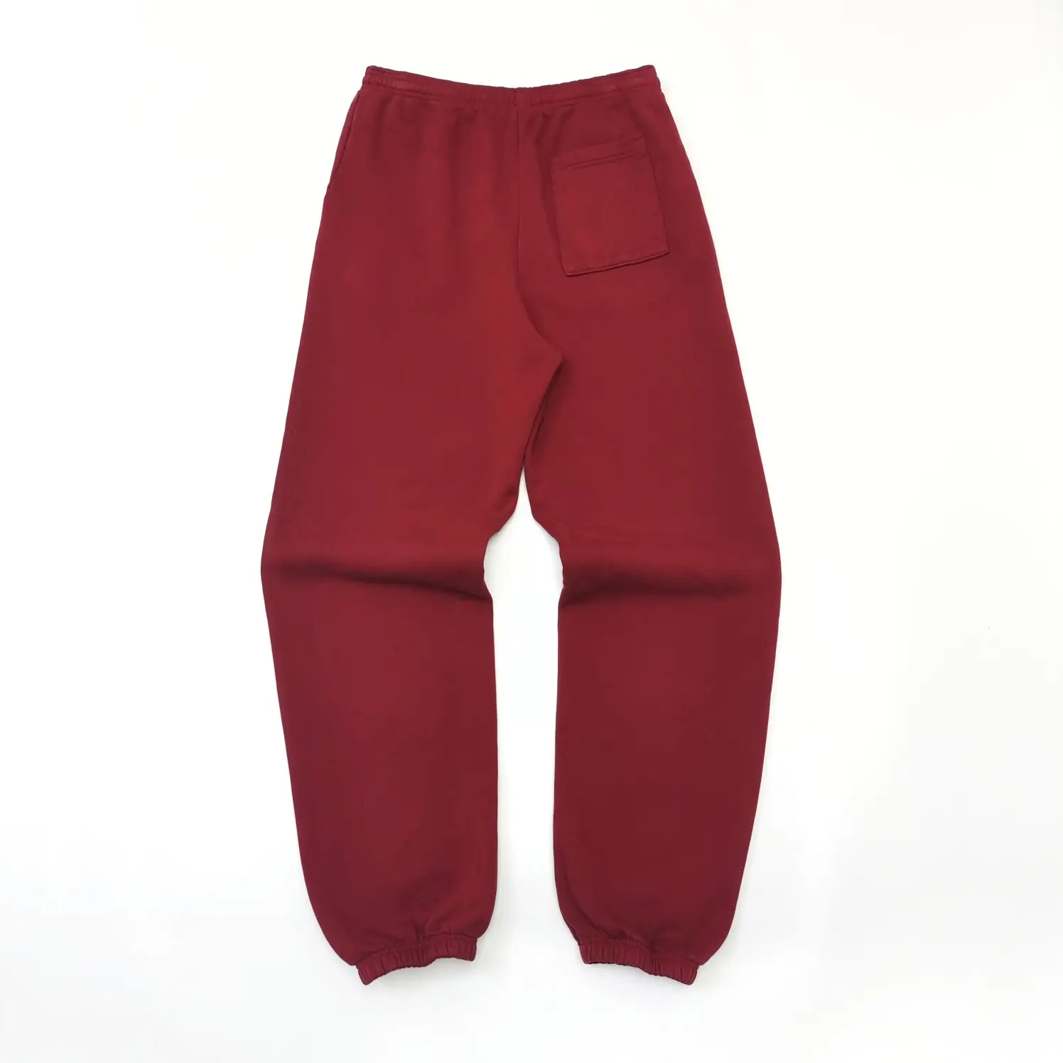 Repsgoat sweatpants model unknown burgundy cotton elastic cuffs casual pants