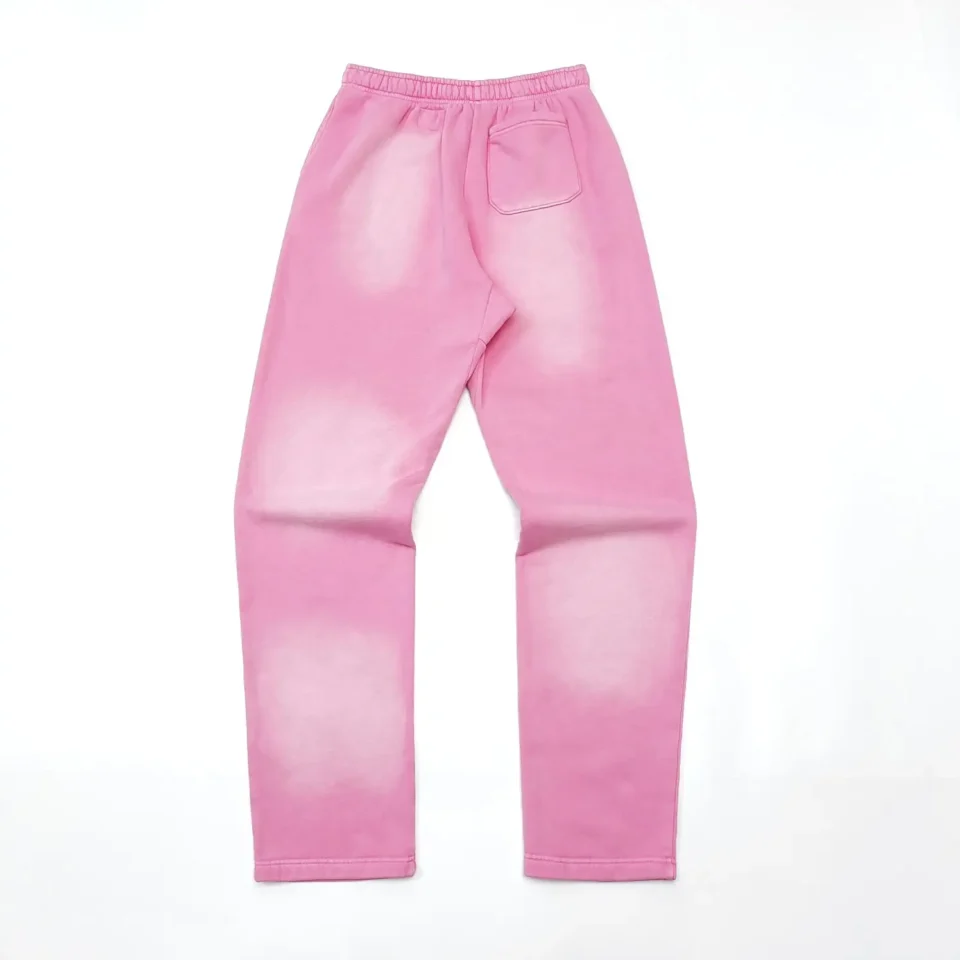 Dsquared2 Sweatpants pink color made from premium cotton with elastic waist and back pocket