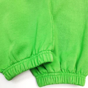 Repsgoat green cotton joggers elastic cuffs casual wear