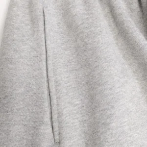 Repsgoat cotton blend light gray knit fabric sweatshirt soft texture