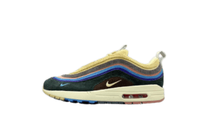 Nike Air Max 1/97 Sean Wotherspoon multicolor corduroy and suede sneakers