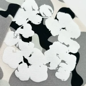 Supreme headband camouflage pattern fabric white black grey cotton accessory