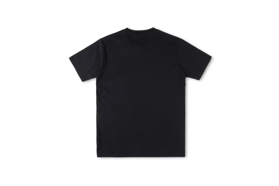 Repsgoat black cotton short sleeve classic t-shirt simple casual fit