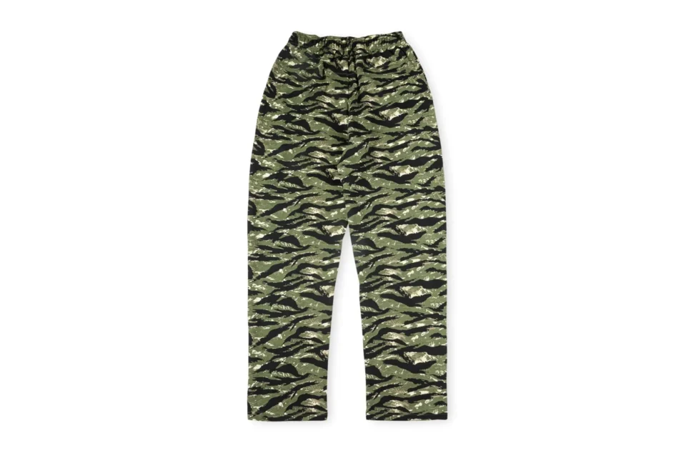 Repsgoat cargo pants tiger camo green black beige cotton blend relaxed fit