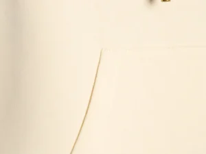 Louis Vuitton hoodie featuring a cream color, 3D floral letter print, and front pocket detail.