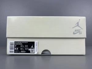 Nike Air Jordan 4 Retro SP Sail White Pine Green leather sneakers model DR5415 103 size 8.5 US