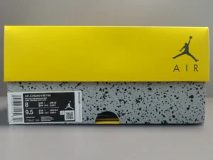 Nike Air Jordan 4 Retro Tour Yellow Dark Blue Grey leather sneakers CT8527 700