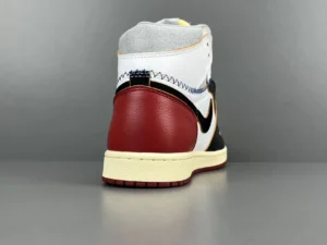 Nike Air Jordan 1 High OG Lost and Found white varsity red black leather sneakers