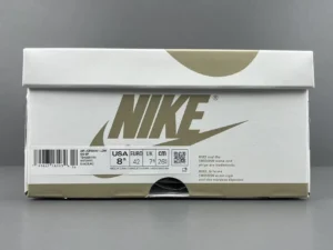 Nike Air Jordan 1 Low OG SP White White leather sneakers in size 8.5 US with beige box