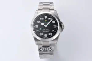 Fake Rolex Air King Black Dial Best Oyster Bracelet 40MM