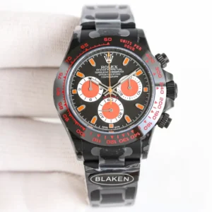 Rolex Daytona Red Ferrari DLC 40mm Black Oyster Bracelet Premium Edition