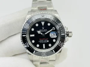 Fake Rolex Sea-Dweller Red 43MM Best Oyster Bracelet