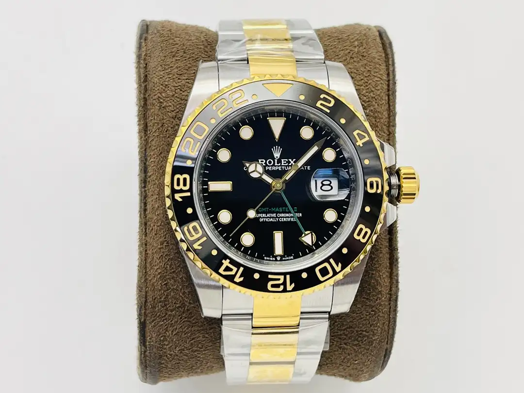 Rolex GMT-Master II 40mm  Two-Tone Black Dial
