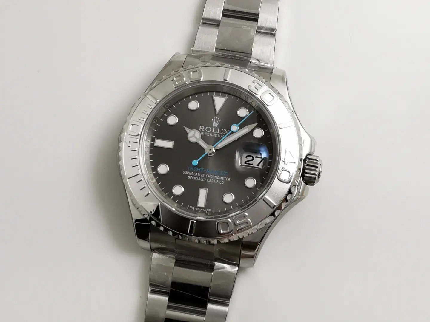 2025 Rolex Yacht Master 4Omm Rhodium Dial