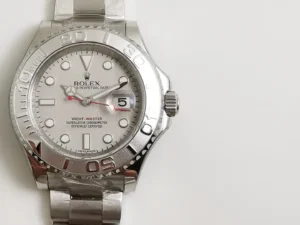 Rolex Yacht-Master 40 Rolesium Silver Platinum Dial 116622-0002