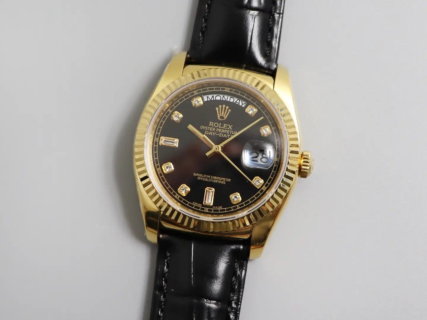 Rolex Air-King  Black Dial Stainless Steel Chronometer