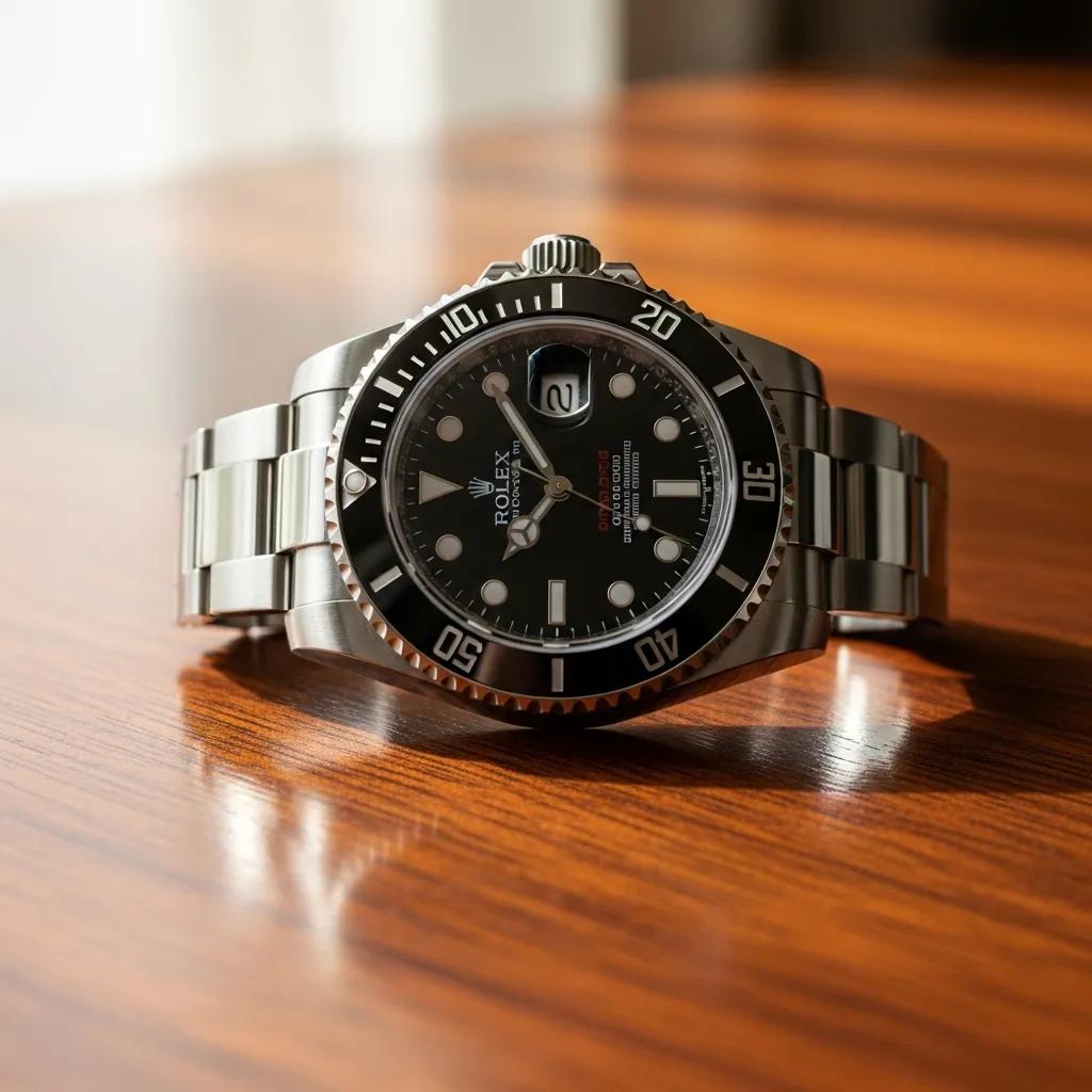 Genuine Rolex watch showcasing luxury craftsmanship and authenticity