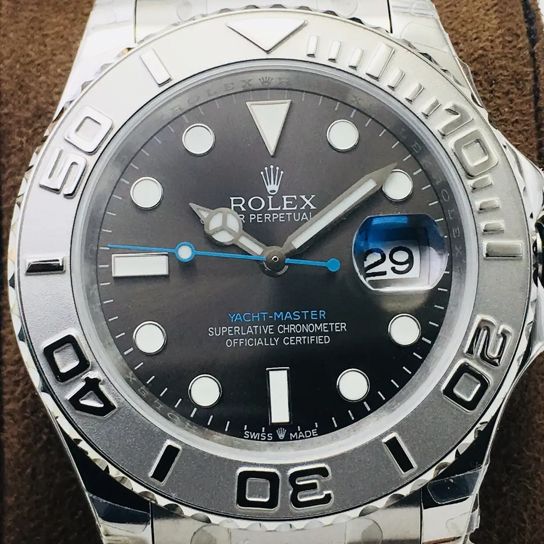 Rolex Yacht-Master 40mm  Stainless Steel Rhodium Dial