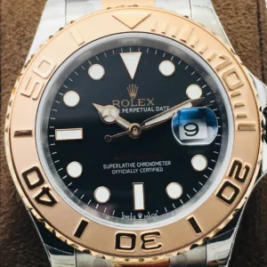 Rolex Yacht-Master 40mm Black Dial Two Tone Oyster Bracelet Exclusive Edition