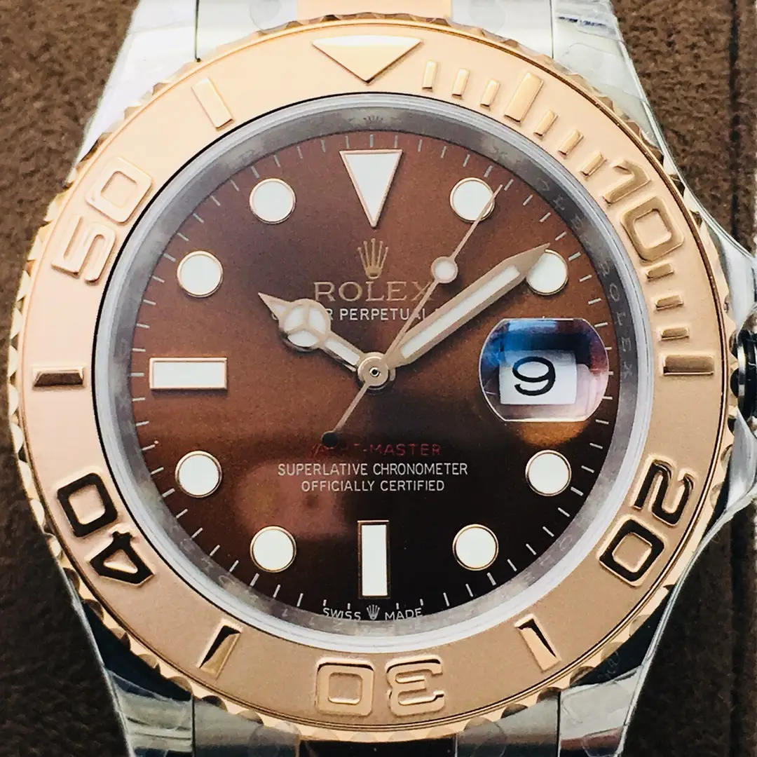 Rolex Yacht-Master Rose Gold & Steel Black Dial 40mm