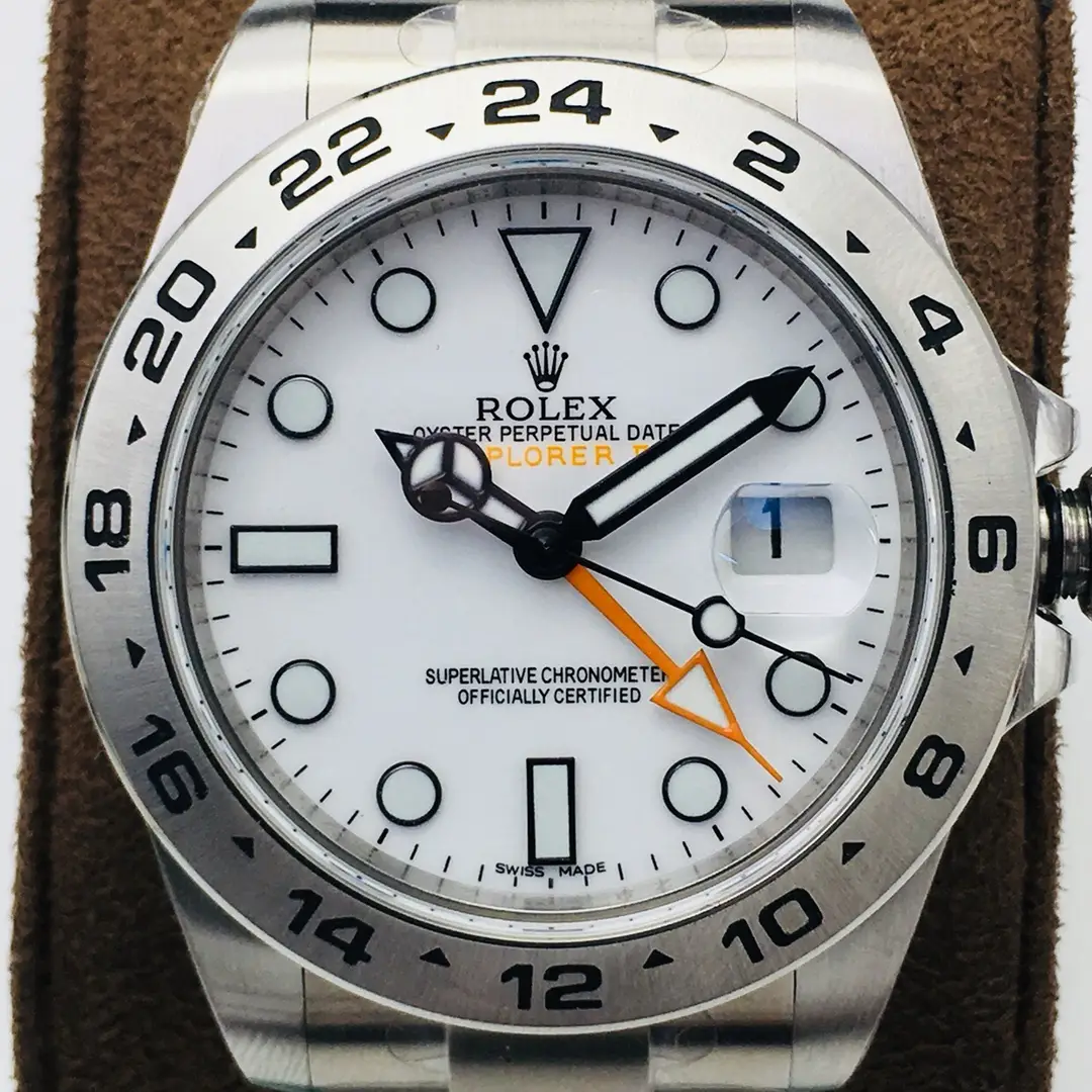 2016 Rolex Explorer II 42mm  Polar White Dial