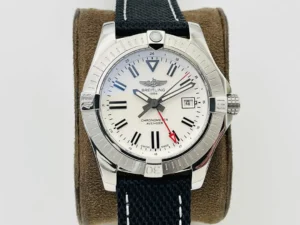 Fake Breitling Colt 36 White Dial Premium Fabric Strap 36MM