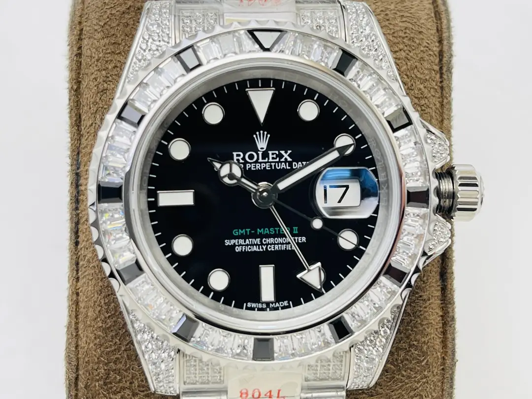 Rolex GMT-Master II Diamond-Set White Gold