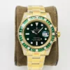 Rolex GMT-Master II Yellow Gold Green/Black Bezel 116718LN
