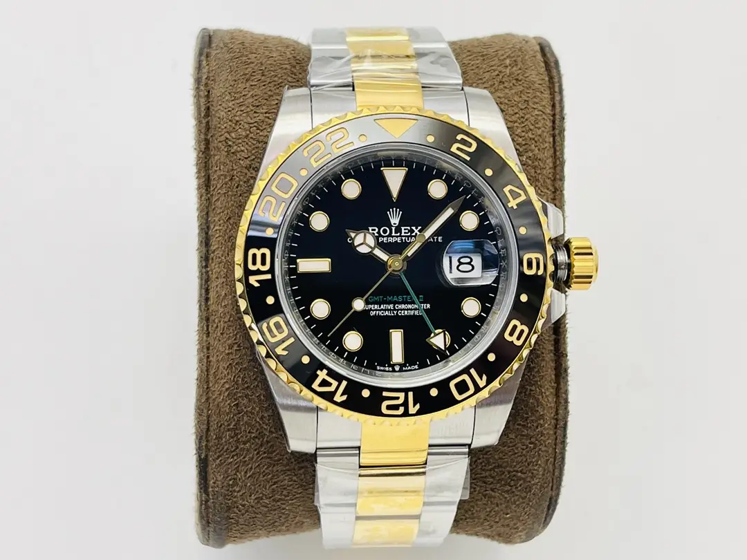 Rolex GMT-Master II 40mm  Two-Tone Black Dial