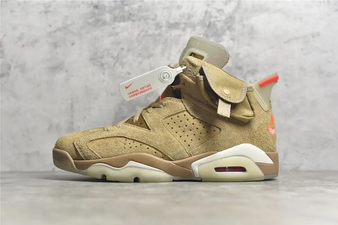 JORDAN 6 x TRAVIS SCOTT BRITISH KHAKI