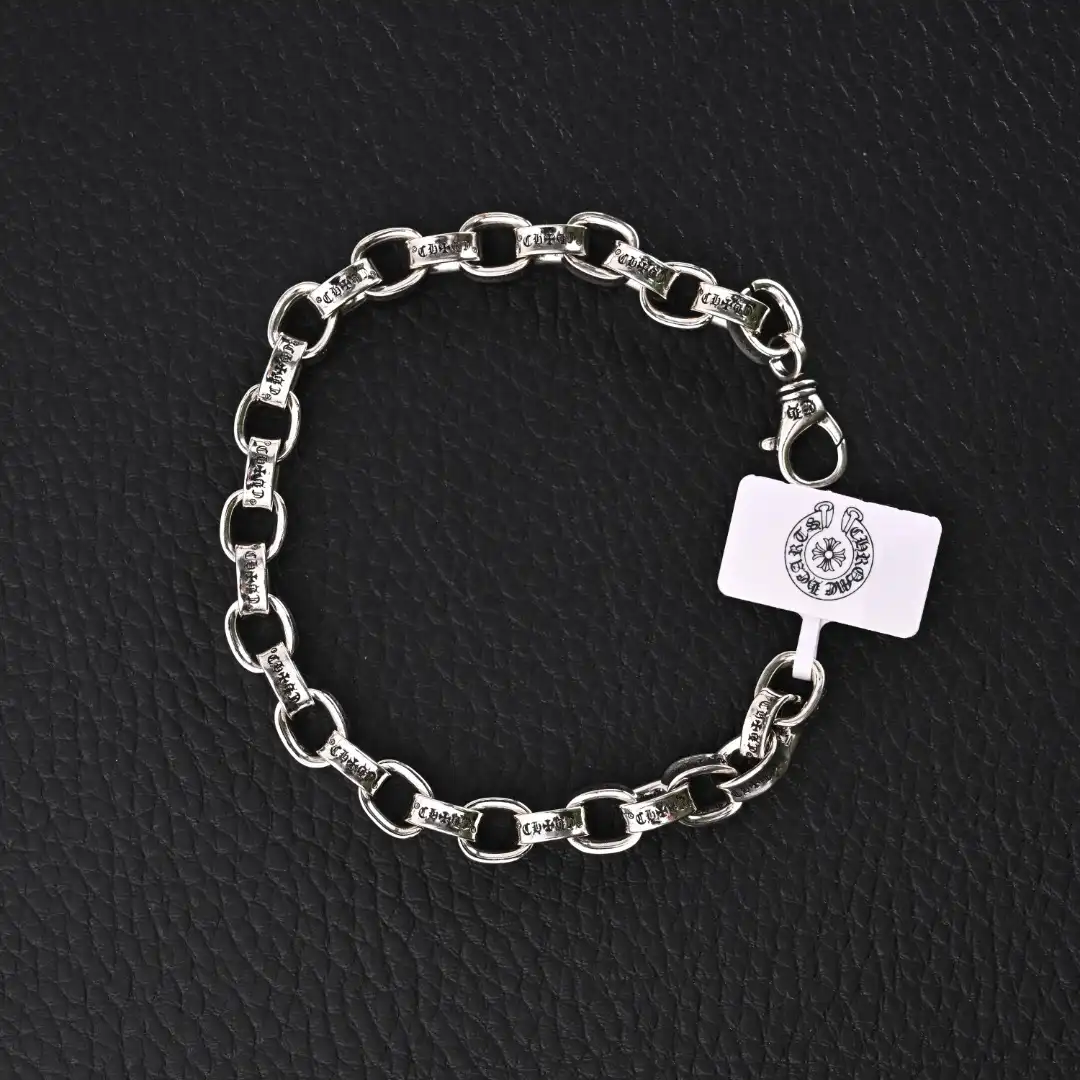 Chrome Hearts Sanskrit engraved bracelet