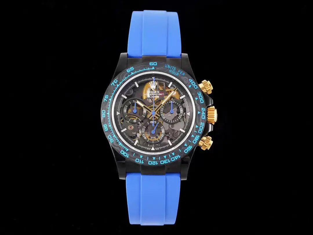Blaken Rolex Cosmograph Daytona Skeleton Blue Dial