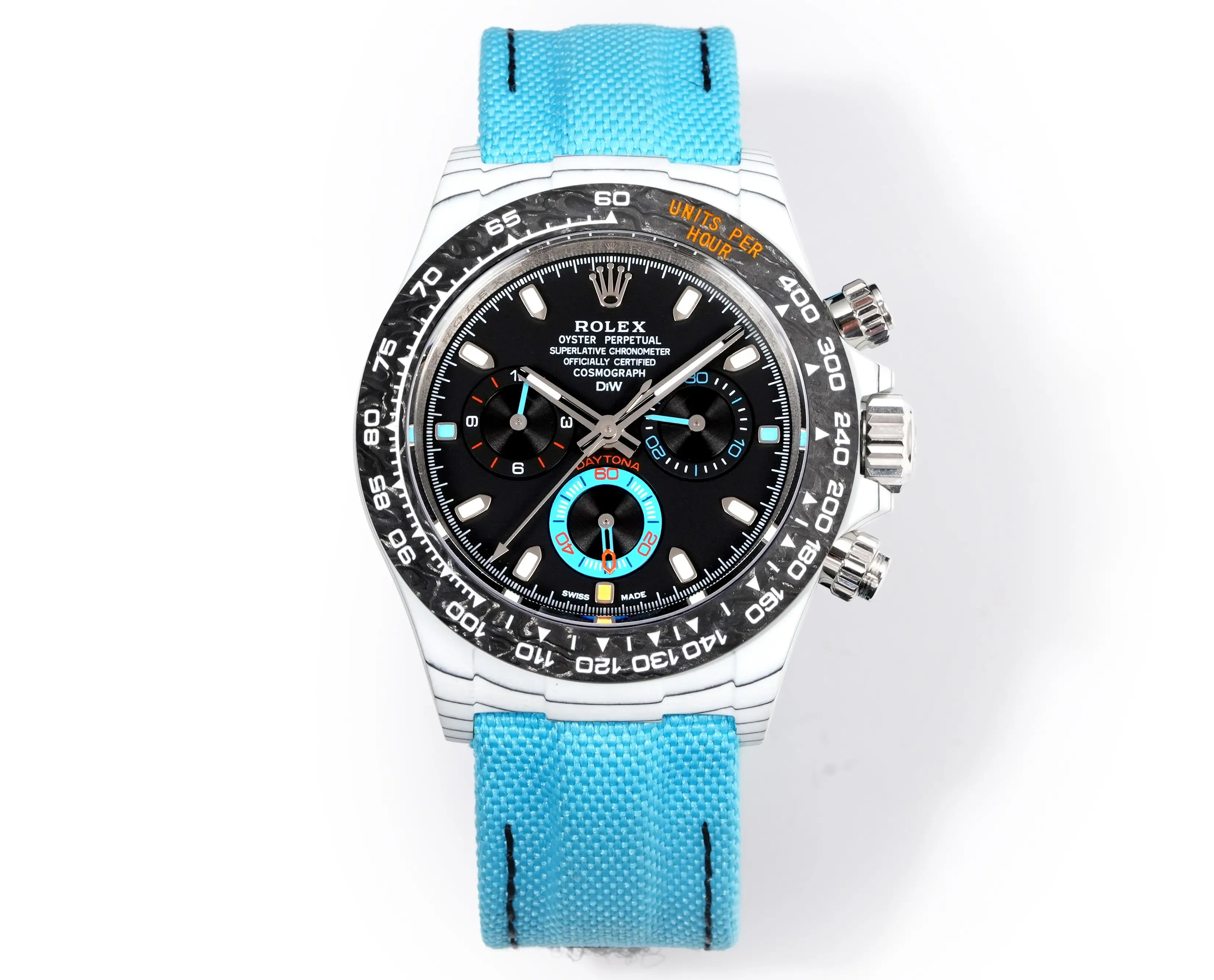 Rolex Daytona "Racing Blue" Carbon