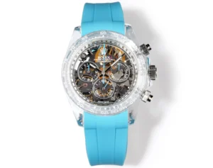 Rolex Daytona Sapphire Argentina Edition replica 40MM blue rubber strap RepsGoat