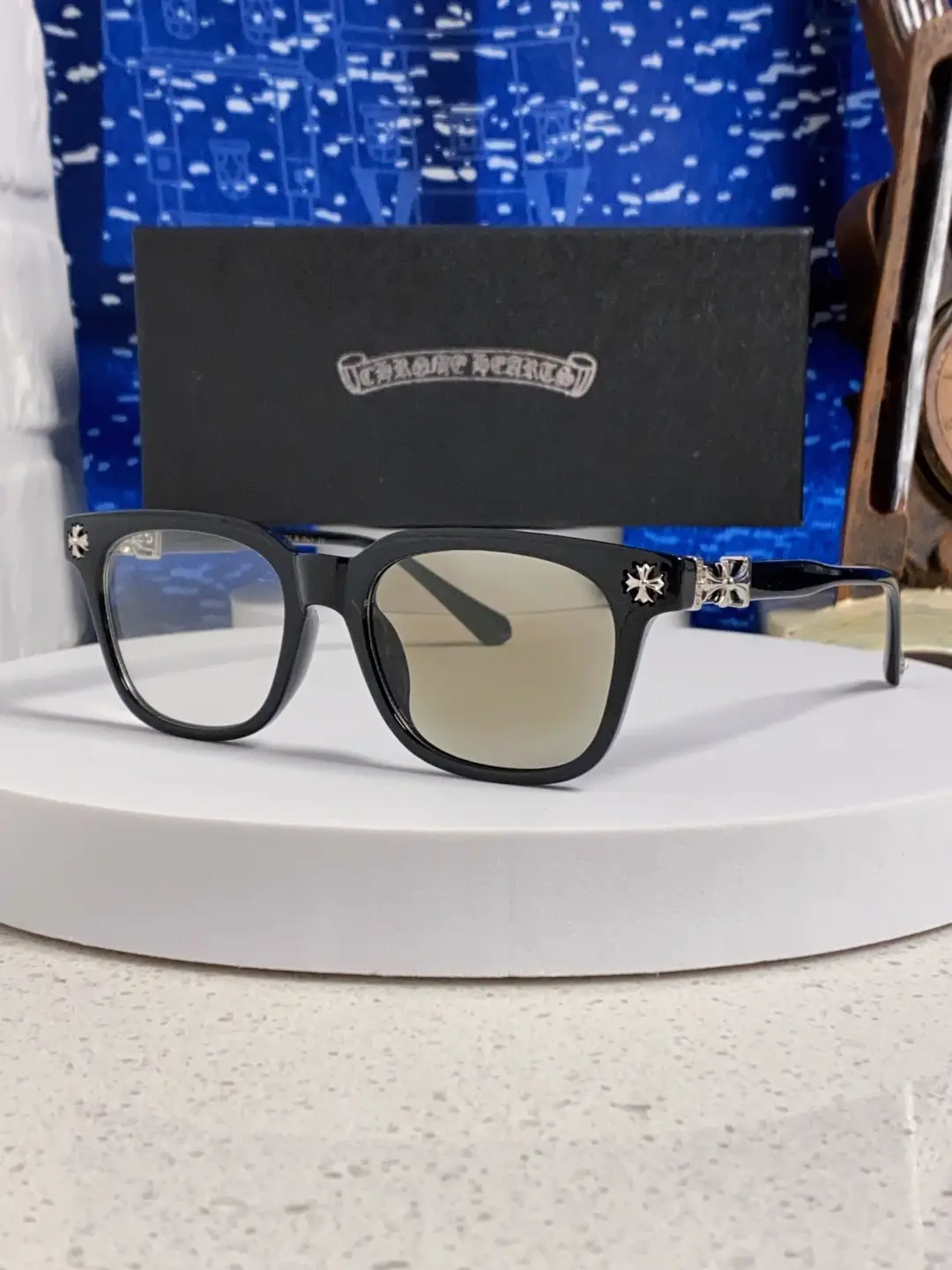 Chrome Hearts 2026 New Board Square Sunglasses Women's Round