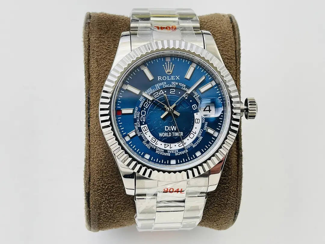 Rolex DiW Sky-Dweller World Timer Blue Dial