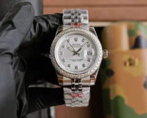 Rolex Day-Date 40 White replica 40MM silver President bracelet RepsGoat