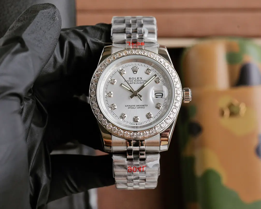 Rolex Datejust 36 Stainless Steel Diamond Bezel & Dial